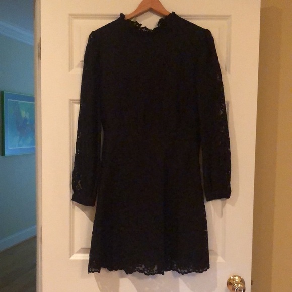 & Other Stories Black Lace Dress NWOT 10 - Picture 3 of 6